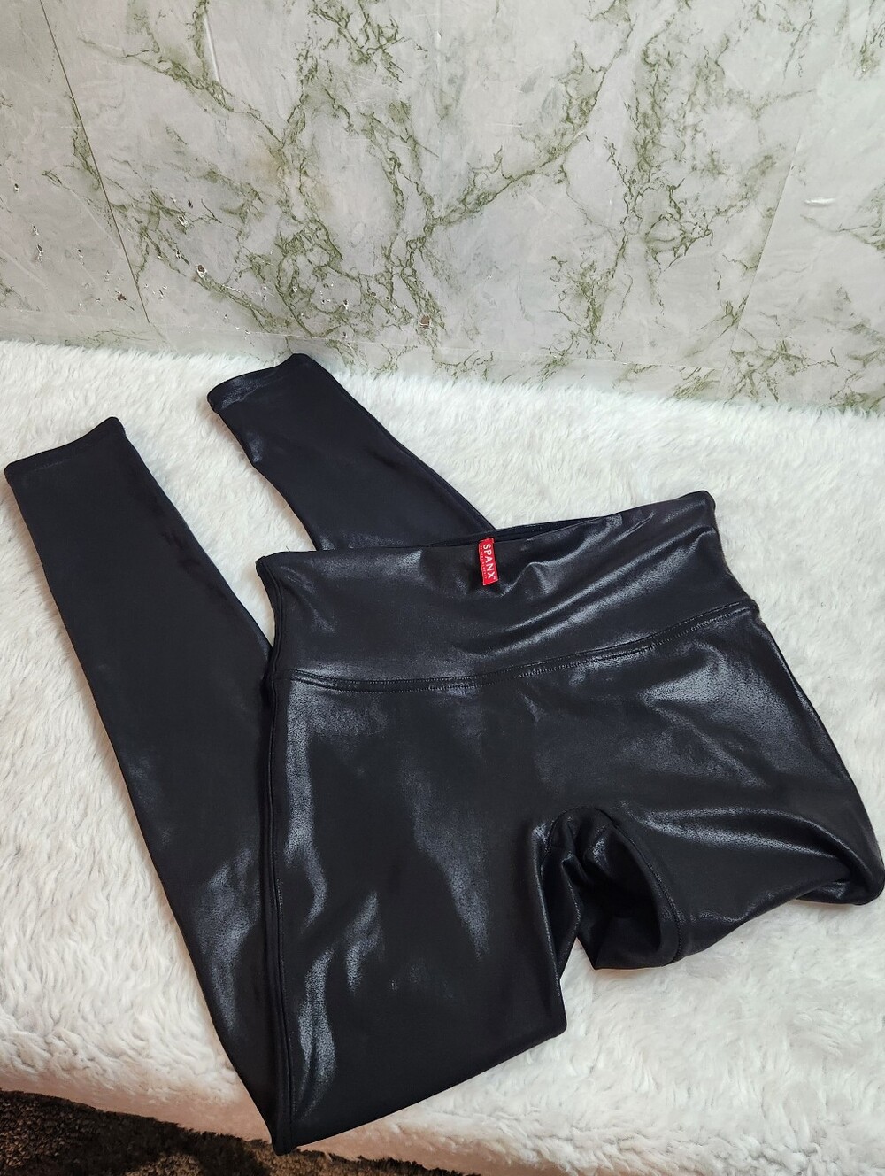 SPANX by Sara Blakely Wet Look Leggings